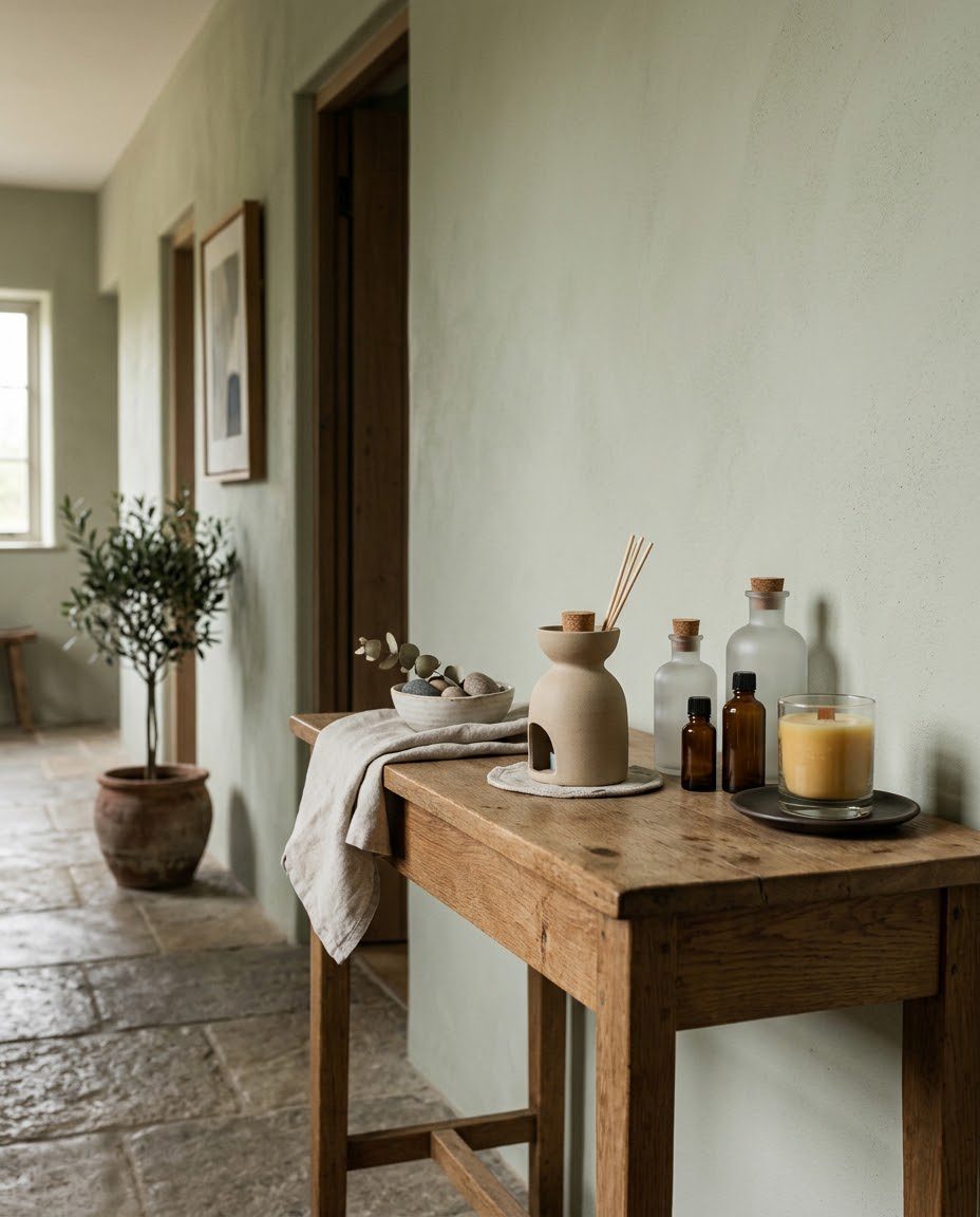 the house, in scent